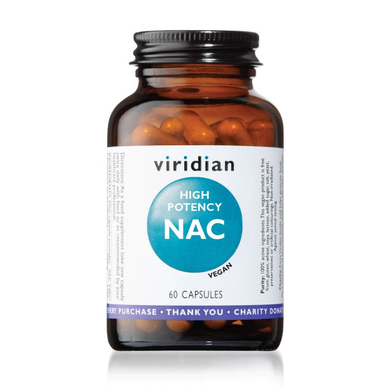 Viridian High Potency NAC Veg Caps