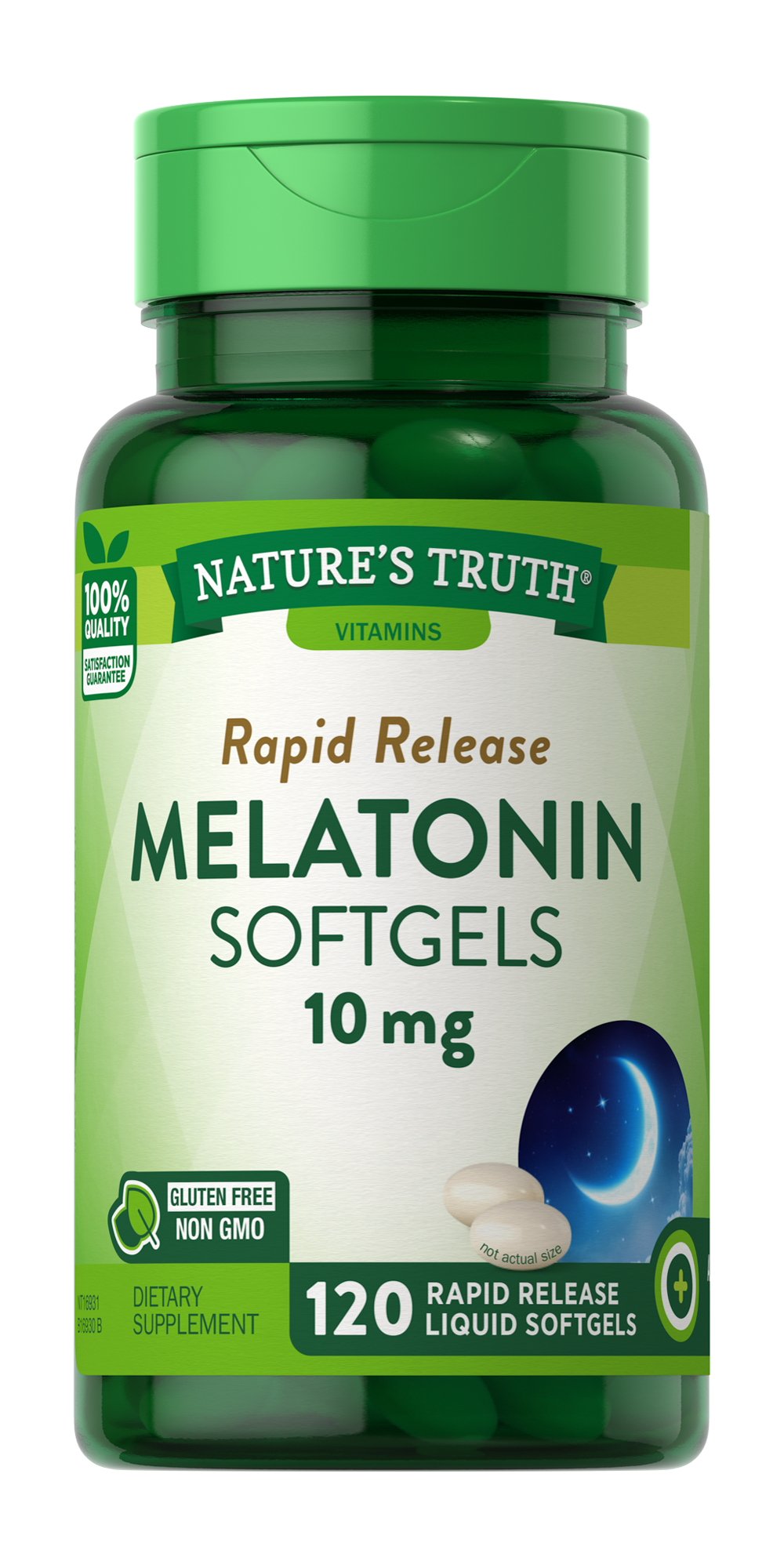 Nature's Truth Melatonin 10mg - 120 softgels
