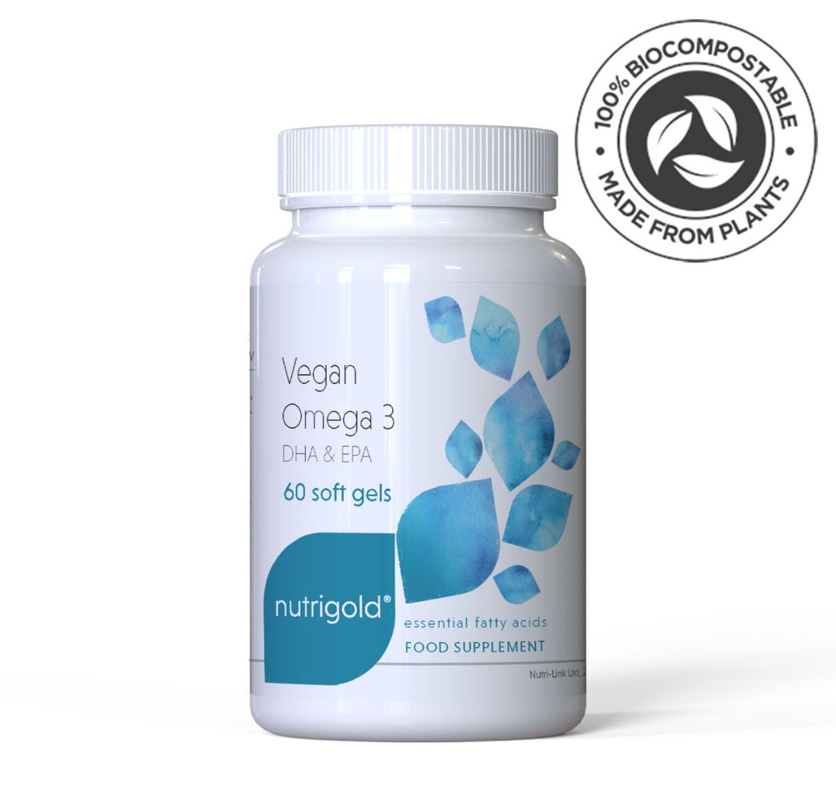 Nutrigold VEGAN OMEGA 3 X 60 CAPSULES