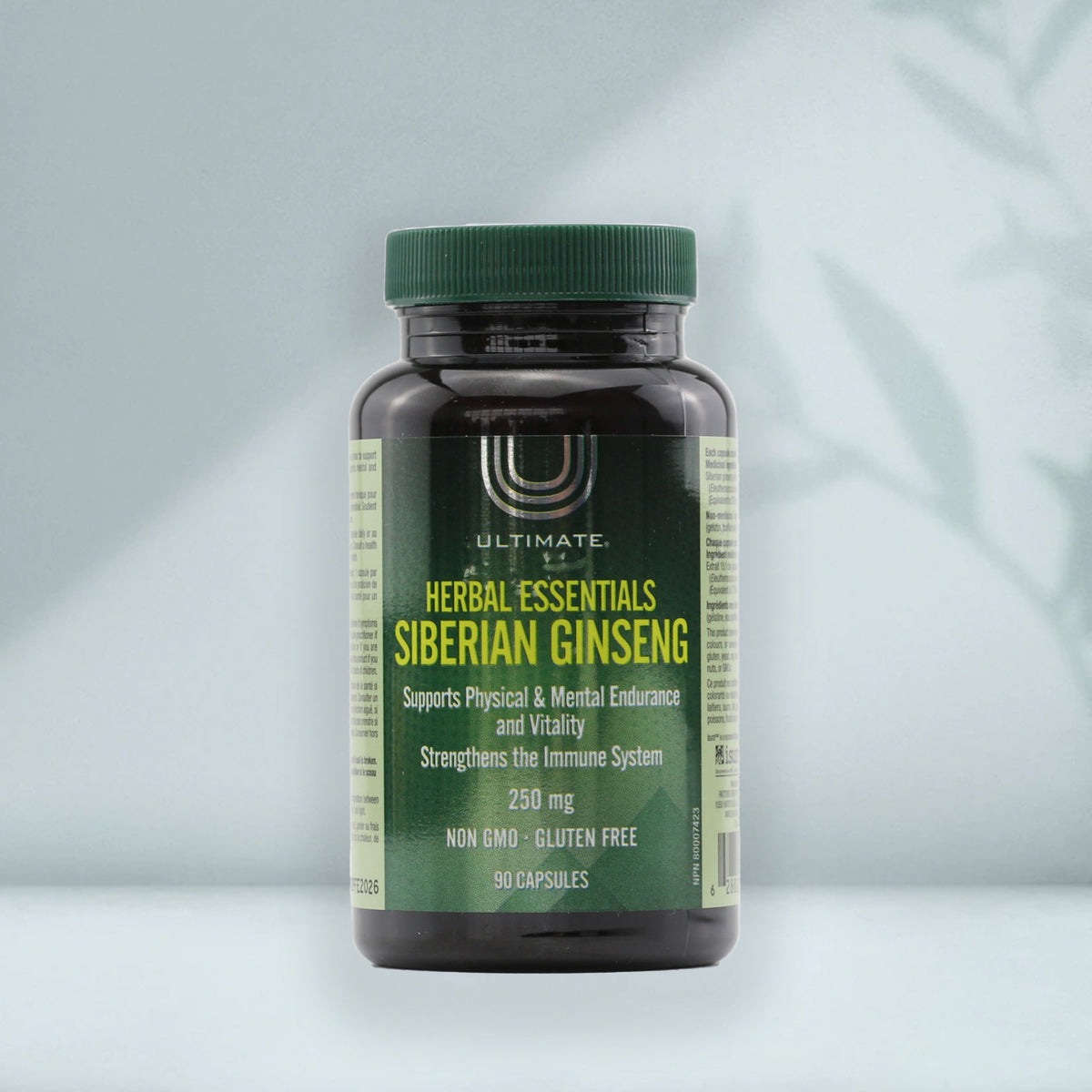 Ultimate Herbal Essentials Siberian Ginseng , 250 mg, 90 Capsules
