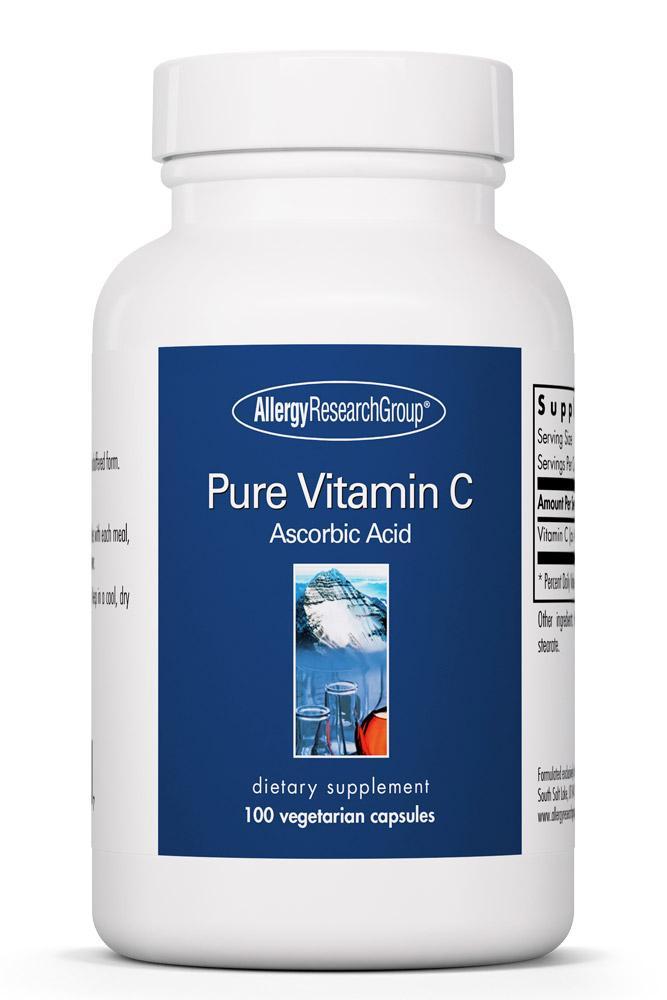 Allergy Research Pure Vitamin C (Corn) 100 Caps