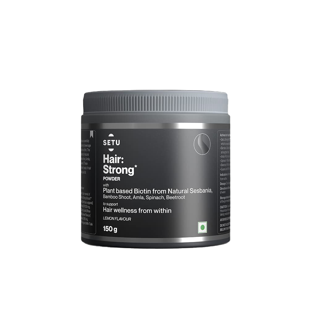 Setu Hair: Strong Powder – Plant-Based Biotin 150g