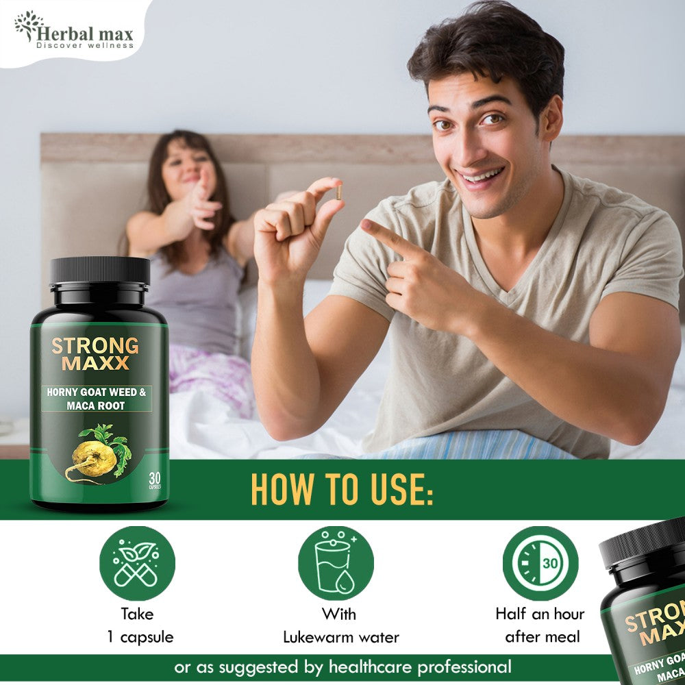 Herbal Max Strong Maxx 30 capsules