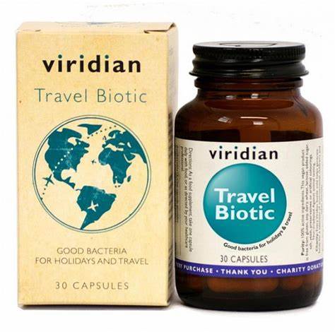 Viridian Travel Biotic, 30 caps